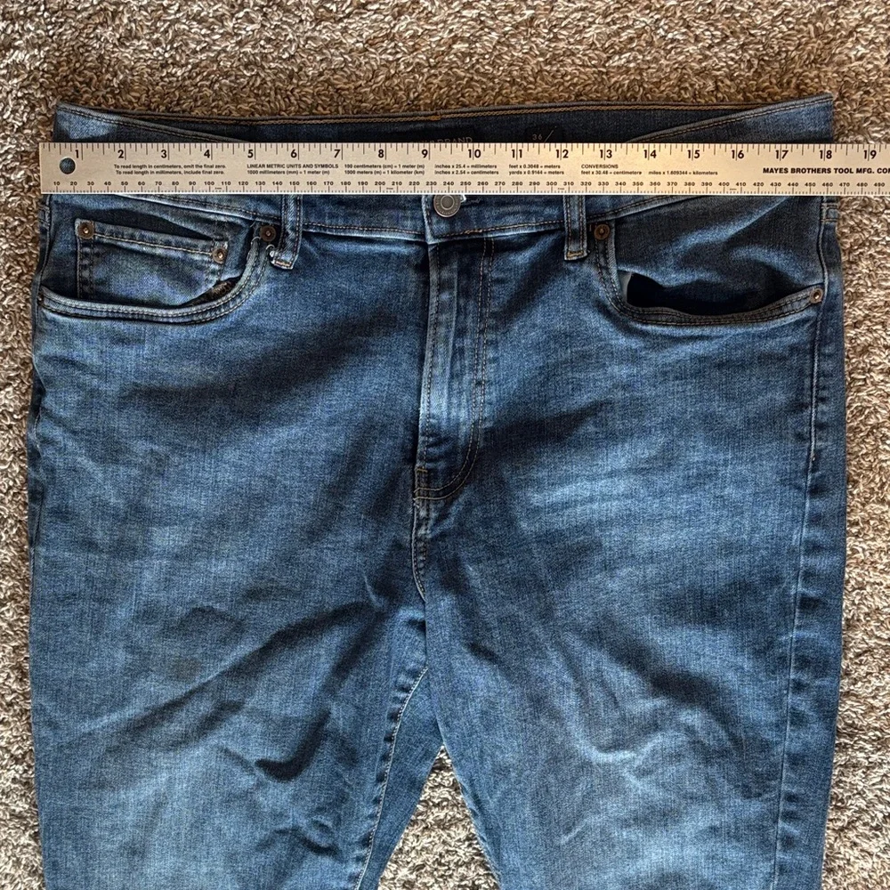 Lucky Brand Men's Slim Blue Jeans 412 Athletic Slim 36 x 32